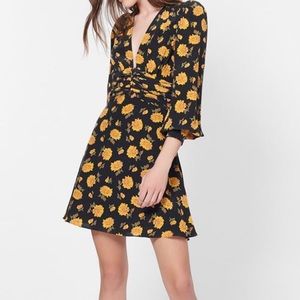 Veronica Beard Silk Marion Sunflower Dress